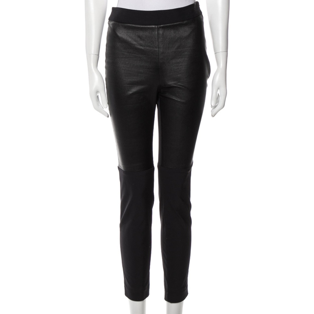 Milly leather pant